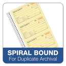 TOPS™ wholesale. TOPS Money-rent Receipt Spiral Book, 2-3-4 X 4 3-4, 2-part Carbonless, 200 Sets-book. HSD Wholesale: Janitorial Supplies, Breakroom Supplies, Office Supplies.