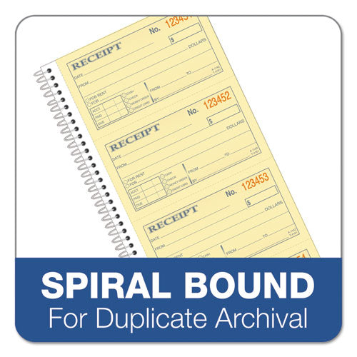 TOPS™ wholesale. TOPS Money-rent Receipt Spiral Book, 2-3-4 X 4 3-4, 2-part Carbonless, 200 Sets-book. HSD Wholesale: Janitorial Supplies, Breakroom Supplies, Office Supplies.