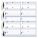 TOPS™ wholesale. TOPS Voice Mail Log Book, 8 1-2 X 8-1-4, 1,400-message Book. HSD Wholesale: Janitorial Supplies, Breakroom Supplies, Office Supplies.