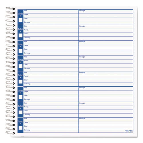 TOPS™ wholesale. TOPS Voice Message Log Books, 8 1-2 X 8 1-4, 800-message Book. HSD Wholesale: Janitorial Supplies, Breakroom Supplies, Office Supplies.