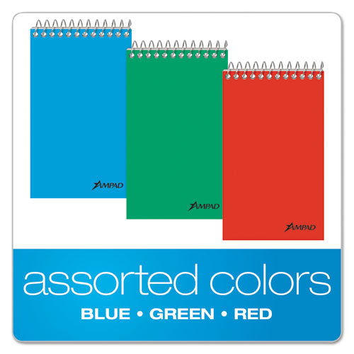 Ampad® wholesale. Memo Books, Narrow Rule, 3 X 5, White, 60 Sheets, 3-pack. HSD Wholesale: Janitorial Supplies, Breakroom Supplies, Office Supplies.