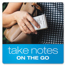 Ampad® wholesale. Memo Books, Narrow Rule, 3 X 5, White, 60 Sheets, 3-pack. HSD Wholesale: Janitorial Supplies, Breakroom Supplies, Office Supplies.