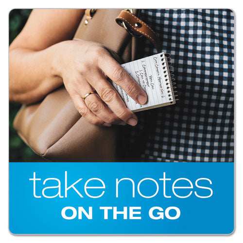 Ampad® wholesale. Memo Books, Narrow Rule, 3 X 5, White, 60 Sheets, 3-pack. HSD Wholesale: Janitorial Supplies, Breakroom Supplies, Office Supplies.