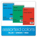 Ampad® wholesale. Memo Books, Narrow Rule, 6 X 4, White, 40 Sheets, 3-pack. HSD Wholesale: Janitorial Supplies, Breakroom Supplies, Office Supplies.