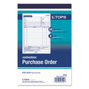 TOPS™ wholesale. TOPS Purchase Order Book, 5 9-16 X 8 7-16, Two-part Carbonless, 50 Sets-book. HSD Wholesale: Janitorial Supplies, Breakroom Supplies, Office Supplies.