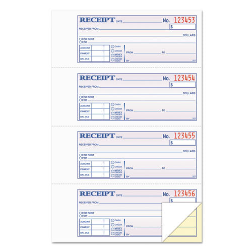 TOPS™ wholesale. TOPS Money And Rent Receipt Books, 2-3-4 X 7 1-8, Two-part Carbonless, 200 Sets-book. HSD Wholesale: Janitorial Supplies, Breakroom Supplies, Office Supplies.