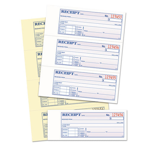TOPS™ wholesale. TOPS Money And Rent Receipt Books, 2-3-4 X 7 1-8, Two-part Carbonless, 400 Sets-book. HSD Wholesale: Janitorial Supplies, Breakroom Supplies, Office Supplies.