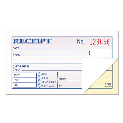 TOPS™ wholesale. TOPS Money And Rent Receipt Books, 2-3-4 X 4 7-8, 2-part Carbonless, 50 Sets-book. HSD Wholesale: Janitorial Supplies, Breakroom Supplies, Office Supplies.