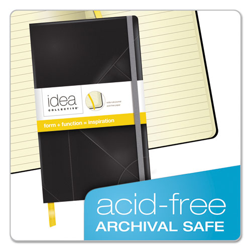 TOPS™ wholesale. TOPS Idea Collective Journal, 1 Subject, Wide-legal Rule, Black Cover, 8.25 X 5, 120 Sheets. HSD Wholesale: Janitorial Supplies, Breakroom Supplies, Office Supplies.