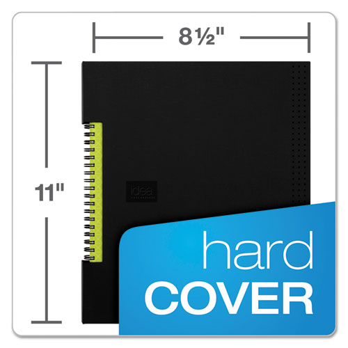Oxford™ wholesale. Idea Collective Professional Wirebound Hardcover Notebook, 8 1-2 X 11, Black. HSD Wholesale: Janitorial Supplies, Breakroom Supplies, Office Supplies.