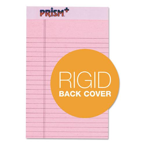 TOPS™ wholesale. TOPS Prism + Writing Pads, Narrow Rule, 5 X 8, Pastel Pink, 50 Sheets, 12-pack. HSD Wholesale: Janitorial Supplies, Breakroom Supplies, Office Supplies.