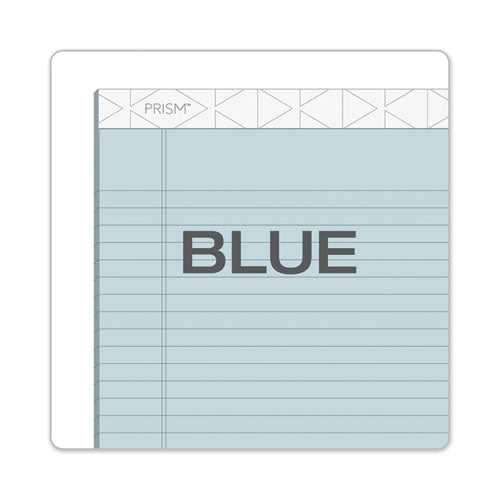 TOPS™ wholesale. TOPS Prism + Writing Pads, Wide-legal Rule, 8.5 X 11.75, Pastel Blue, 50 Sheets, 12-pack. HSD Wholesale: Janitorial Supplies, Breakroom Supplies, Office Supplies.