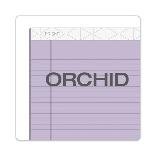 TOPS™ wholesale. TOPS Prism + Colored Writing Pad, Wide-legal Rule, 8.5 X 11.75, Orchid, 50 Sheets, 12-pack. HSD Wholesale: Janitorial Supplies, Breakroom Supplies, Office Supplies.