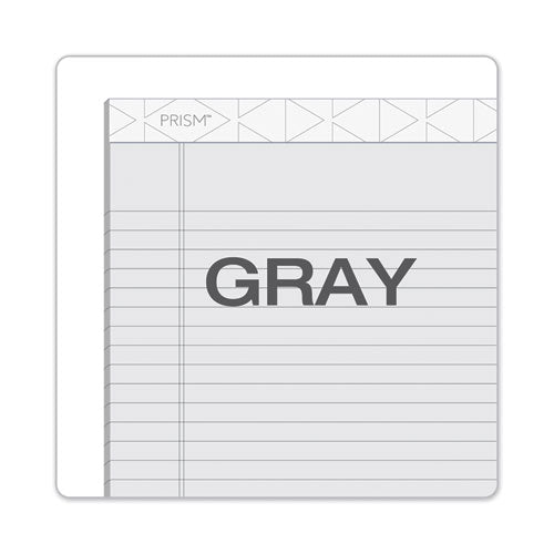TOPS™ wholesale. TOPS Prism + Writing Pads, Wide-legal Rule, 8.5 X 11.75, Pastel Gray, 50 Sheets, 12-pack. HSD Wholesale: Janitorial Supplies, Breakroom Supplies, Office Supplies.