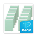 TOPS™ wholesale. TOPS Prism + Colored Writing Pad, Wide-legal Rule, 8.5 X 11.75, Green, 50 Sheets, 12-pack. HSD Wholesale: Janitorial Supplies, Breakroom Supplies, Office Supplies.
