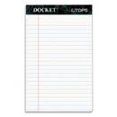 TOPS™ wholesale. TOPS Docket Ruled Perforated Pads, Narrow Rule, 5 X 8, White, 50 Sheets, 12-pack. HSD Wholesale: Janitorial Supplies, Breakroom Supplies, Office Supplies.