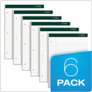 TOPS™ wholesale. TOPS Double Docket Ruled Pads, Wide-legal Rule, 8.5 X 11.75, White, 100 Sheets, 6-pack. HSD Wholesale: Janitorial Supplies, Breakroom Supplies, Office Supplies.