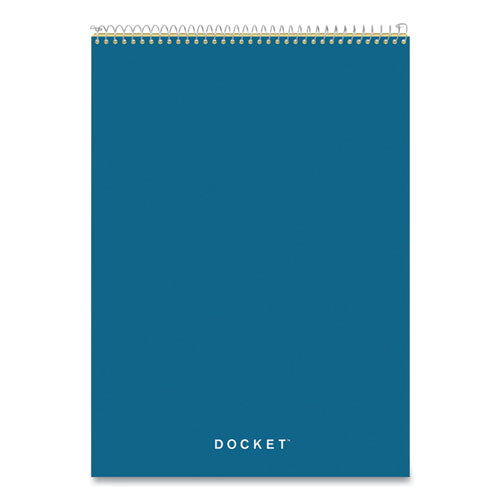 TOPS™ wholesale. TOPS Docket Ruled Wirebound Pad, Wide-legal Rule, Blue Cover, 8.5 X 11.75, 70 Sheets. HSD Wholesale: Janitorial Supplies, Breakroom Supplies, Office Supplies.