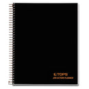 TOPS™ wholesale. TOPS Jen Action Planner, Narrow Rule, Black Cover, 8.5 X 6.75, 84 Sheets. HSD Wholesale: Janitorial Supplies, Breakroom Supplies, Office Supplies.