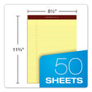TOPS™ wholesale. TOPS Docket Gold Ruled Perforated Pads, Wide-legal Rule, 8.5 X 11.75, Canary, 50 Sheets, 12-pack. HSD Wholesale: Janitorial Supplies, Breakroom Supplies, Office Supplies.