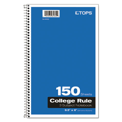 Oxford™ wholesale. Coil-lock Wirebound Notebooks, 3 Subjects, Medium-college Rule, Assorted Color Covers, 9.5 X 6, 150 Sheets. HSD Wholesale: Janitorial Supplies, Breakroom Supplies, Office Supplies.