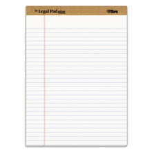 Load image into Gallery viewer, TOPS™ wholesale. TOPS &quot;the Legal Pad&quot; Ruled Pads, Wide-legal Rule, 8.5 X 11.75, White, 50 Sheets, Dozen. HSD Wholesale: Janitorial Supplies, Breakroom Supplies, Office Supplies.