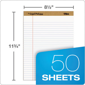 TOPS™ wholesale. TOPS "the Legal Pad" Ruled Pads, Wide-legal Rule, 8.5 X 11.75, White, 50 Sheets, Dozen. HSD Wholesale: Janitorial Supplies, Breakroom Supplies, Office Supplies.