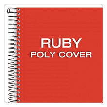 Load image into Gallery viewer, TOPS™ wholesale. TOPS Color Notebooks, 1 Subject, Narrow Rule, Ruby Red Cover, 8.5 X 5.5, 100 Sheets. HSD Wholesale: Janitorial Supplies, Breakroom Supplies, Office Supplies.