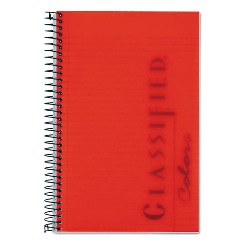 TOPS™ wholesale. TOPS Color Notebooks, 1 Subject, Narrow Rule, Ruby Red Cover, 8.5 X 5.5, 100 Sheets. HSD Wholesale: Janitorial Supplies, Breakroom Supplies, Office Supplies.
