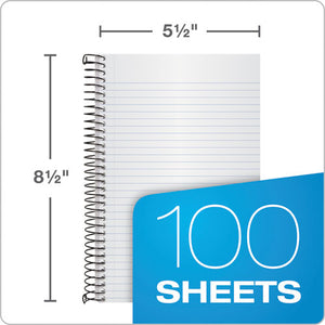 TOPS™ wholesale. TOPS Color Notebooks, 1 Subject, Narrow Rule, Indigo Blue Cover, 8.5 X 5.5, 100 Sheets. HSD Wholesale: Janitorial Supplies, Breakroom Supplies, Office Supplies.