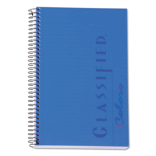 TOPS™ wholesale. TOPS Color Notebooks, 1 Subject, Narrow Rule, Indigo Blue Cover, 8.5 X 5.5, 100 Sheets. HSD Wholesale: Janitorial Supplies, Breakroom Supplies, Office Supplies.