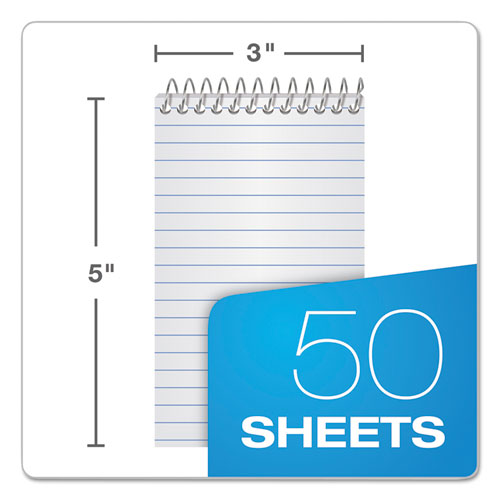 TOPS™ wholesale. TOPS Second Nature Single Subject Wirebound Notebooks, 1 Subject, Narrow Rule, Randomly Assorted Color Covers, 3 X 5, 50 Sheets. HSD Wholesale: Janitorial Supplies, Breakroom Supplies, Office Supplies.