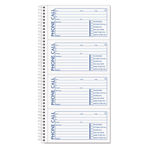 TOPS™ wholesale. TOPS Second Nature Phone Call Book, 2 3-4 X 5, Two-part Carbonless, 400 Forms. HSD Wholesale: Janitorial Supplies, Breakroom Supplies, Office Supplies.