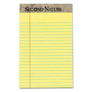 TOPS™ wholesale. TOPS Second Nature Recycled Ruled Pads, Narrow Rule, 5 X 8, Canary, 50 Sheets, Dozen. HSD Wholesale: Janitorial Supplies, Breakroom Supplies, Office Supplies.