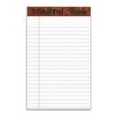 TOPS™ wholesale. TOPS "the Legal Pad" Perforated Pads, Narrow Rule, 5 X 8, White, 50 Sheets, Dozen. HSD Wholesale: Janitorial Supplies, Breakroom Supplies, Office Supplies.