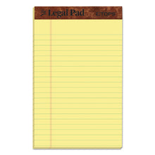 Load image into Gallery viewer, TOPS™ wholesale. TOPS &quot;the Legal Pad&quot; Perforated Pads, Narrow Rule, 5 X 8, Canary, 50 Sheets, Dozen. HSD Wholesale: Janitorial Supplies, Breakroom Supplies, Office Supplies.