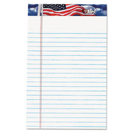 TOPS™ wholesale. TOPS American Pride Writing Pad, Narrow Rule, 5 X 8, White, 50 Sheets, 12-pack. HSD Wholesale: Janitorial Supplies, Breakroom Supplies, Office Supplies.