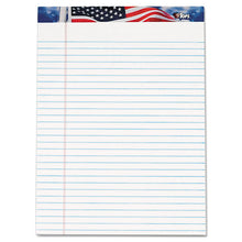 Load image into Gallery viewer, TOPS™ wholesale. TOPS American Pride Writing Pad, Wide-legal Rule, 8.5 X 11.75, White, 50 Sheets, 12-pack. HSD Wholesale: Janitorial Supplies, Breakroom Supplies, Office Supplies.