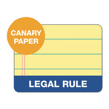 Load image into Gallery viewer, TOPS™ wholesale. TOPS &quot;the Legal Pad&quot; Glue Top Pads, Wide-legal Rule, 8.5 X 11, Canary, 50 Sheets, 12-pack. HSD Wholesale: Janitorial Supplies, Breakroom Supplies, Office Supplies.