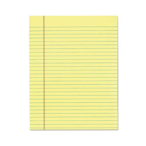 TOPS™ wholesale. TOPS "the Legal Pad" Glue Top Pads, Wide-legal Rule, 8.5 X 11, Canary, 50 Sheets, 12-pack. HSD Wholesale: Janitorial Supplies, Breakroom Supplies, Office Supplies.