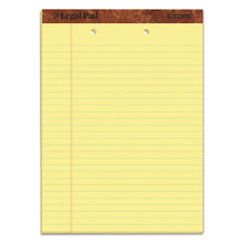 Load image into Gallery viewer, TOPS™ wholesale. TOPS &quot;the Legal Pad&quot; Ruled Pads, Wide-legal Rule, 8.5 X 11.75, Canary, 50 Sheets, Dozen. HSD Wholesale: Janitorial Supplies, Breakroom Supplies, Office Supplies.