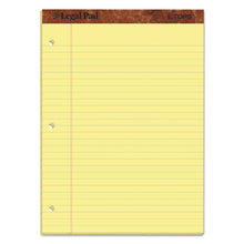 Load image into Gallery viewer, TOPS™ wholesale. TOPS &quot;the Legal Pad&quot; Ruled Pads, Wide-legal Rule, 11.75 X 8.5, Canary, 50 Sheets, Dozen. HSD Wholesale: Janitorial Supplies, Breakroom Supplies, Office Supplies.