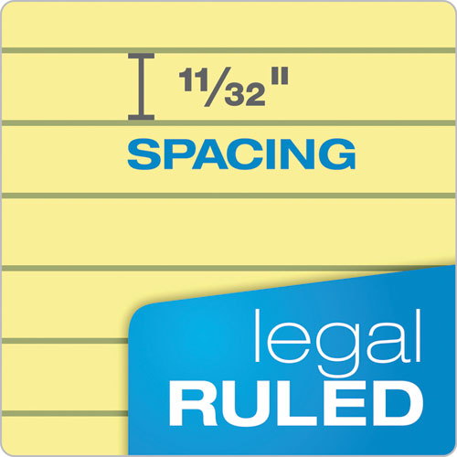 TOPS™ wholesale. TOPS "the Legal Pad" Ruled Pads, Wide-legal Rule, 11.75 X 8.5, Canary, 50 Sheets, Dozen. HSD Wholesale: Janitorial Supplies, Breakroom Supplies, Office Supplies.