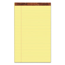 Load image into Gallery viewer, TOPS™ wholesale. TOPS &quot;the Legal Pad&quot; Perforated Pads, Wide-legal Rule, 8.5 X 14, Canary, 50 Sheets, Dozen. HSD Wholesale: Janitorial Supplies, Breakroom Supplies, Office Supplies.