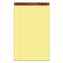 TOPS™ wholesale. TOPS "the Legal Pad" Perforated Pads, Wide-legal Rule, 8.5 X 14, Canary, 50 Sheets, Dozen. HSD Wholesale: Janitorial Supplies, Breakroom Supplies, Office Supplies.