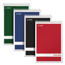 Load image into Gallery viewer, TOPS™ wholesale. TOPS Steno Book, Gregg Rule, Assorted Covers, 6 X 9, 80 White Sheets, 4-pack. HSD Wholesale: Janitorial Supplies, Breakroom Supplies, Office Supplies.