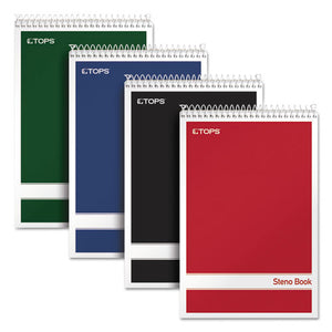 TOPS™ wholesale. TOPS Steno Book, Gregg Rule, Assorted Covers, 6 X 9, 80 White Sheets, 4-pack. HSD Wholesale: Janitorial Supplies, Breakroom Supplies, Office Supplies.