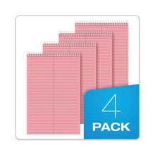 Load image into Gallery viewer, TOPS™ wholesale. TOPS Prism Steno Books, Gregg Rule, 6 X 9, Pink, 80 Sheets, 4-pack. HSD Wholesale: Janitorial Supplies, Breakroom Supplies, Office Supplies.