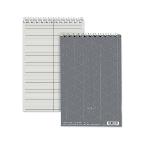 TOPS™ wholesale. TOPS Prism Steno Books, Gregg Rule, 6 X 9, Gray, 80 Sheets, 4-pack. HSD Wholesale: Janitorial Supplies, Breakroom Supplies, Office Supplies.