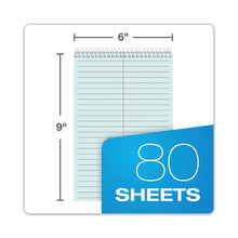 Load image into Gallery viewer, TOPS™ wholesale. TOPS Prism Steno Books, Gregg Rule, 6 X 9, Blue, 80 Sheets, 4-pack. HSD Wholesale: Janitorial Supplies, Breakroom Supplies, Office Supplies.